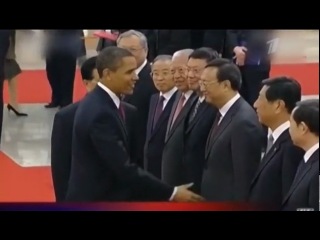 obama greets japanese ministers.